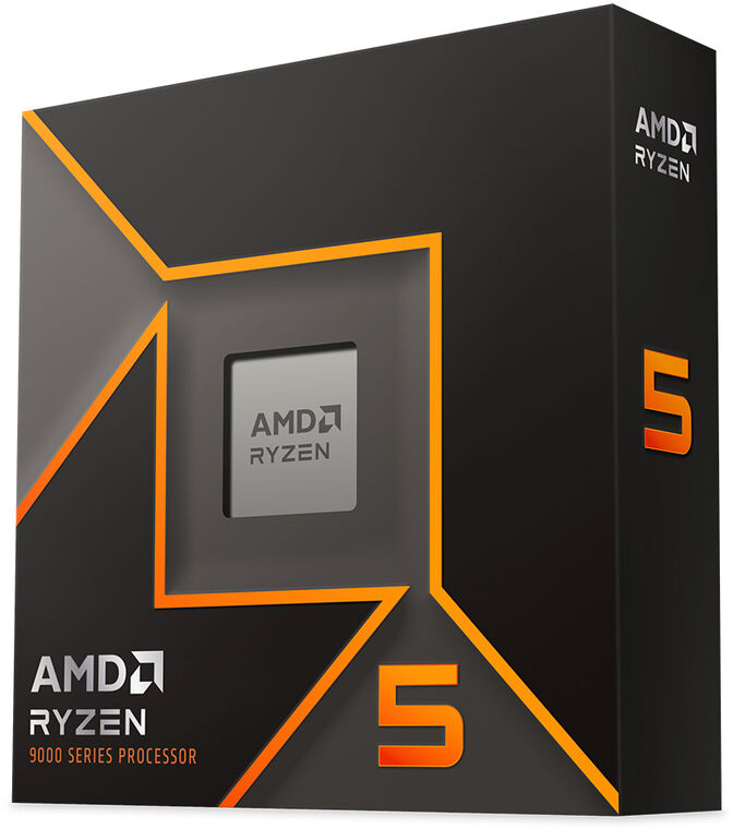 Processador AMD Ryzen 5 9600X 6-Core (3.9GHz-5.4GHz) 32MB AM5 image number 0