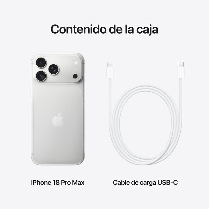 Smartphone iPhone 18 Pro Max 6.9" 256Gb Silver image number 6