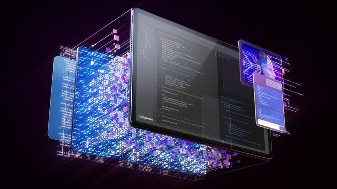 Tablet Lenovo Yoga Tab Plus TB520FU 12.7" (16 / 256GB) 3K 144Hz WiFi Tidal Teal + Capa Teclado + Pen image number 18