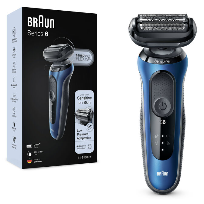 M&aacute;quina de Barbear Braun Series 6 61-B1000s image number 0