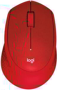 Rato &Oacute;ptico Logitech M330 Silent Plus Wireless 1000DPI Vermelho