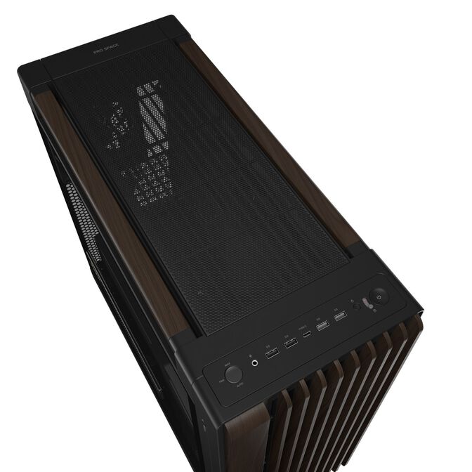 Caixa E-ATX ASUS ProArt PA602 Walnut Wood TG Modern Preta image number 5