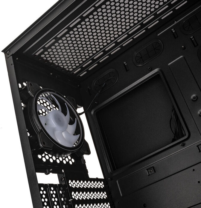 Caixa ATX Kolink Citadel Mesh ARGB Preto image number 7