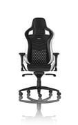 Cadeira noblechairs EPIC Real Leather - Preto / Branco / Vermelho image number null