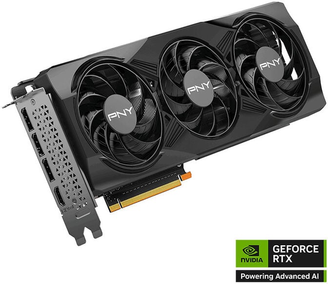 Gr&aacute;fica PNY GeForce&reg; RTX 5070 Gaming Triple Fan OC 12GB GDDR7 DLSS4 image number 1