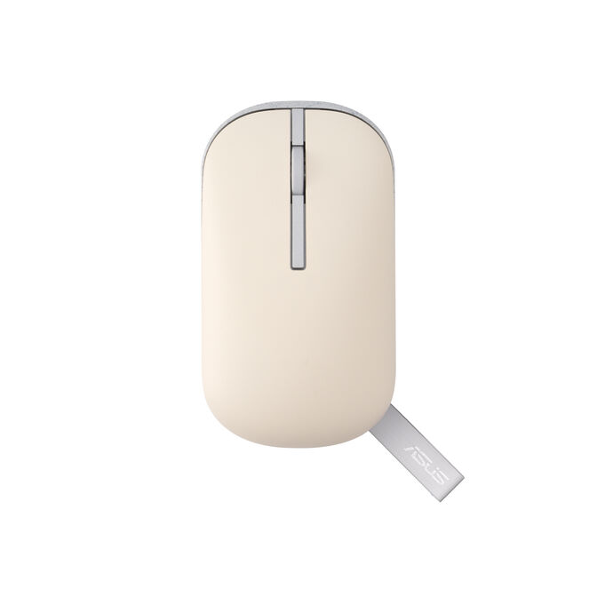 Rato Asus Marshmallow MD100 Bege / Verde Wireless image number 0