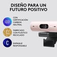 Webcam Logitech Brio 500 Full HD 1080p USB Type-C Rosa image number null