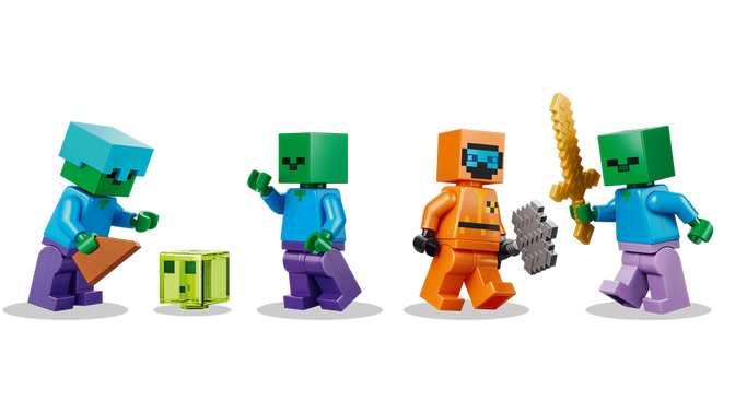 LEGO Minecraft: Masmorra de Zombies, 284 Pe&ccedil;as (21587) image number 2