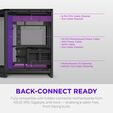 Caixa ATX NZXT H6 Preta Vidro Temperado image number null