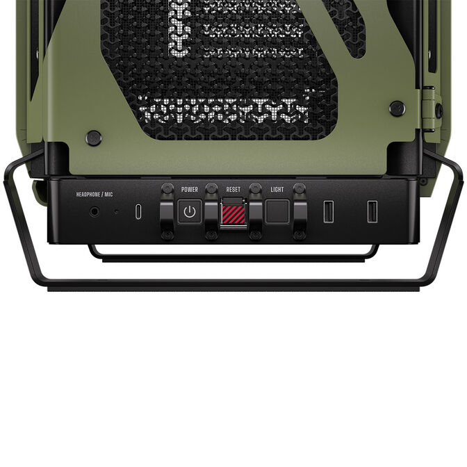 Caixa E-ATX Corsair WARTHOG Perfomance Verde Militar Vidro Temperado image number 13