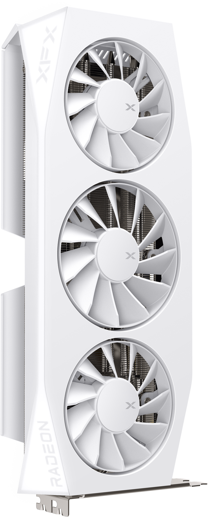 Gr&aacute;fica XFX Radeon RX 9060 XT Mercury OC Gaming White Triple Fan 16GB GDDR6 image number 3