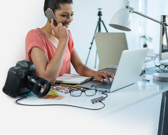 HUB USB D-Link USB-C Macho > 3 x USB 3.0 (SS) + 1 x HDMI (4K Ready) + 1 x USB-C (Thunderbolt 3) (PD60W) + 1 x RJ45 image number 4