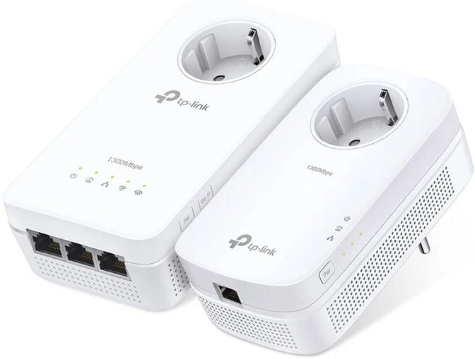 Powerline TP-Link AV1300 TL-WPA8631P Kit Gigabit Passthrough AC Wi-Fi image number 0