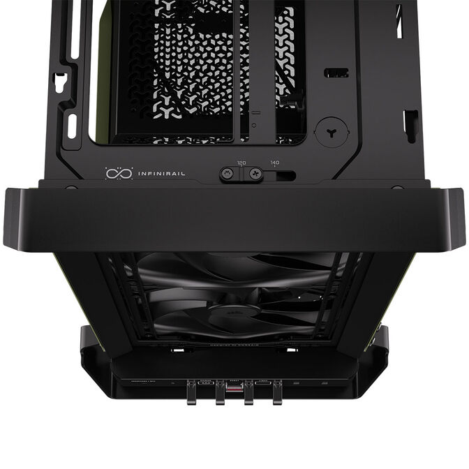 Caixa E-ATX Corsair WARTHOG RS Perfomance Verde Militar Vidro Temperado image number 15