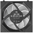 Ventoinha Lian Li UNI FAN SL120 LCD Infinity FLEX Wireless Reverse Blade Preto 120mm (Pack 3) image number null