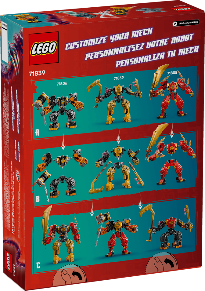 LEGO Ninjago: Mech de Batalha Spinjitzu do Arin, 213 Pe&ccedil;as (71839) image number 1