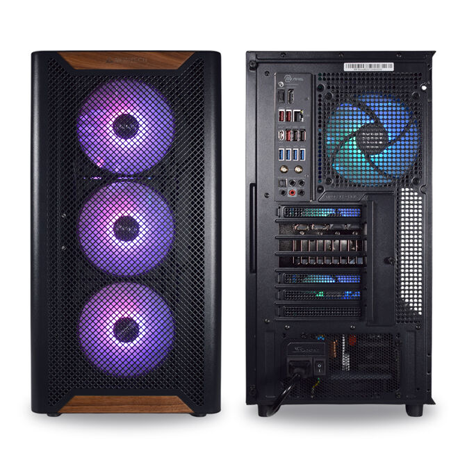 Computador King Mod Gamer-PC Ryzen 7 9800X3D 32GB DDR5 2TB RTX 5070 Ti WiFi W11 V2 image number 4