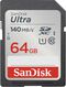 Cart&atilde;o SanDisk Ultra SHDC/SDXC UHS-I C10 U1 64GB