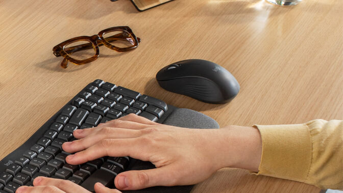 Rato Logitech Signature M550 L 4000DPI Wireless/Bluetooth Grafite image number 2