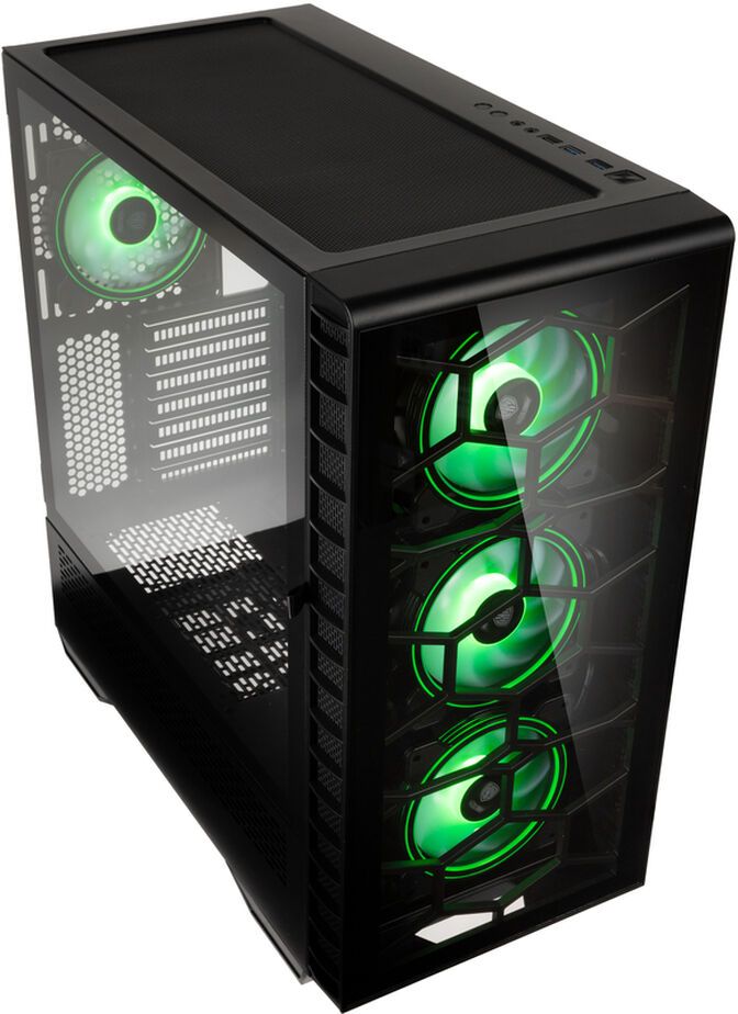 Caixa ATX Kolink Observatory Y ARGB Preto image number 1