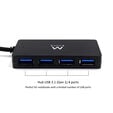 Hub USB Ewent 4 Portas USB 3.0 Gen 1 c/alimenta&ccedil;&atilde;o image number null