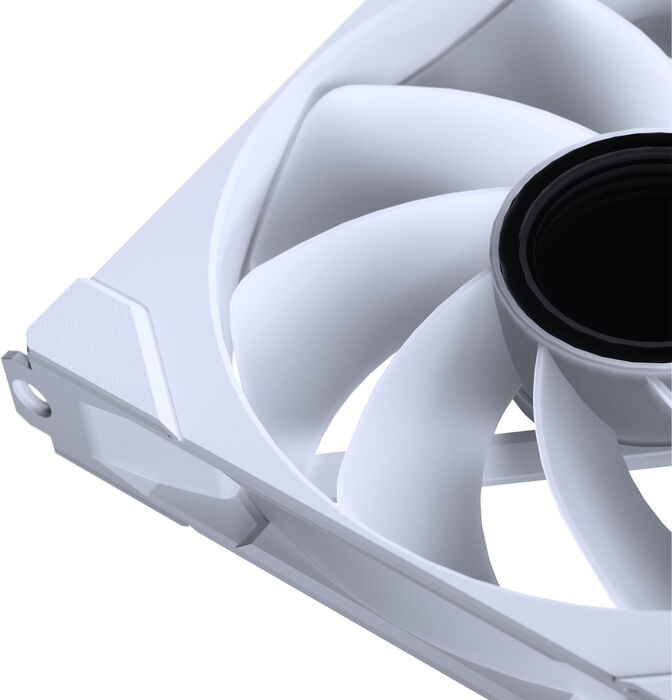 Ventoinha Phanteks M25&nbsp;Gen2&nbsp;140mm PWM Fan&nbsp;Reversed Airflow&nbsp;DRGB Branco (Pack 3) image number 5