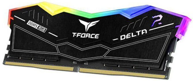 Team Group Kit 32GB (2 x 16GB) DDR5 6600MHz Delta RGB Preto CL34 image number 2
