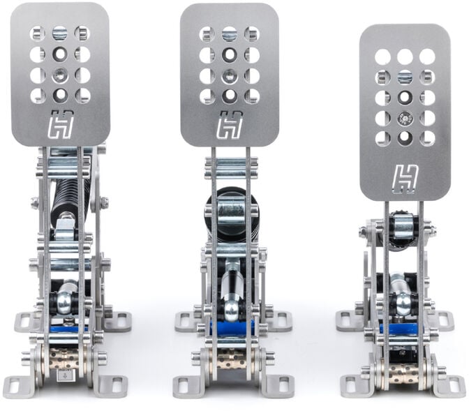 Pedais Heusinkveld Ultimate+ - 3 Pedais ( Acelerador + Trav&atilde;o + Embraiagem ) - Preto image number 0