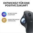 Rato Logitech Ergo M575S Trackball 2000DPI Wireless/Bluetooth Grafite image number null
