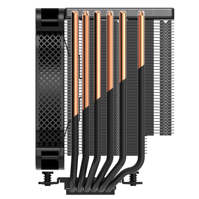 Cooler CPU Jonsbo HX6250 Preto - 140mm (LGA 1700) image number 8