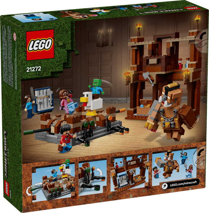 LEGO Minecraft: Ringue de Luta da Mans&atilde;o da Floresta, 491 Pe&ccedil;as (21272) image number 1