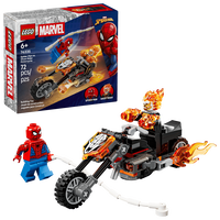 LEGO Marvel: Spider-Man contra Mota do Ghost Rider, 72 Pe&ccedil;as (76335)