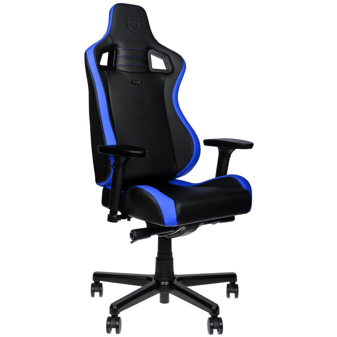 Cadeira noblechairs EPIC Compact - Preto / Carbono / Azul image number 0