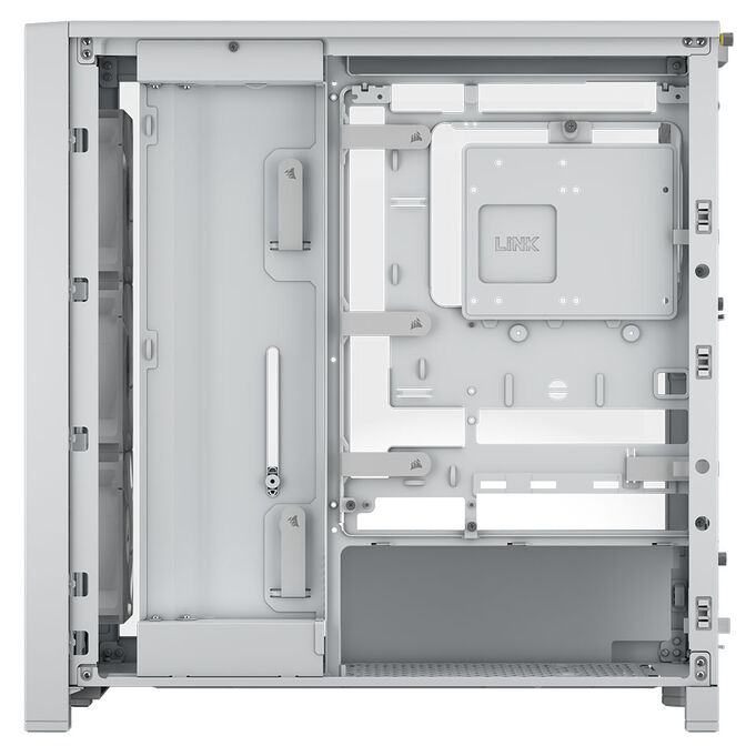 Caixa E-ATX Corsair 4000D RS Wood White Oak Vidro Temperado image number 4