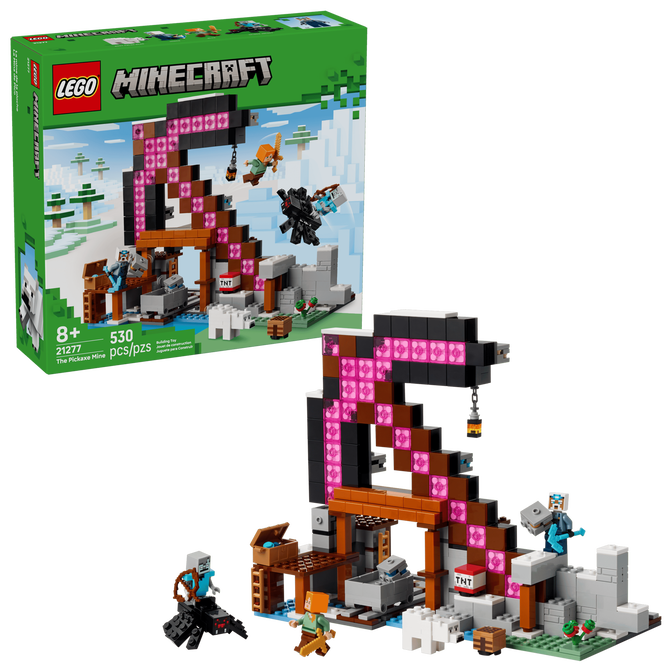 LEGO Minecraft: A Mina Picareta, 530 Pe&ccedil;as (21277) image number 0