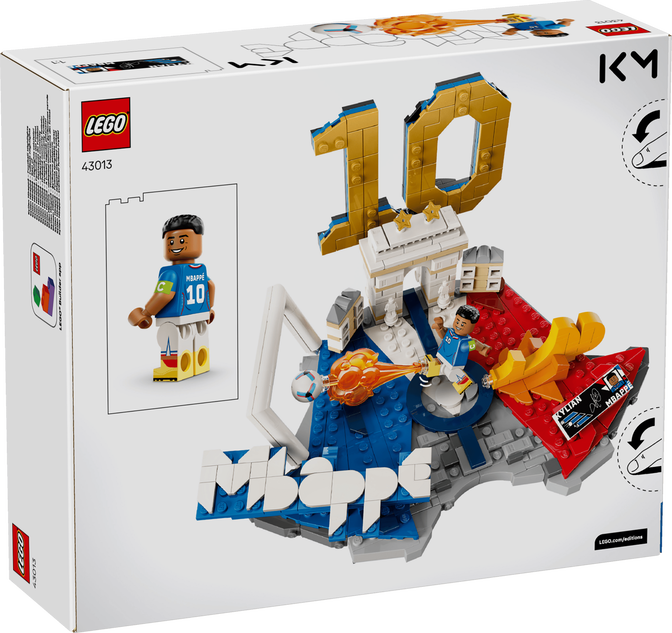 LEGO Editions: Kylian Mbapp&eacute; &ndash; Destaques do Futebol, 490 Pe&ccedil;as (43013) image number 1
