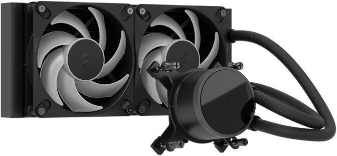 Water Cooler CPU Fractal Design Radius 240 RGB Preto image number 1