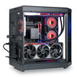 Computador King Mod Gamer-PC Powered by ASUS HYTE Ryzen 7 9850X3D 64GB DDR5 2TB RTX 5090 WiFi W11 image number null