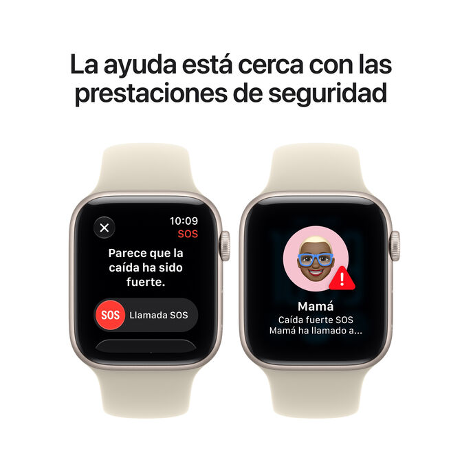 Smartwatch Apple Watch SE 3 GPS 44mm Midnight Aluminium Case with Navy Blue Sport Band - M/L image number 5