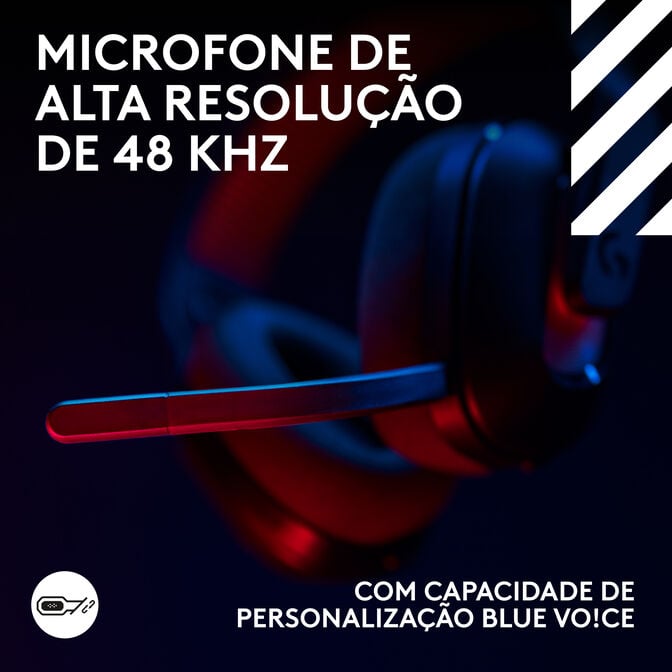 Headset Logitech Astro A20 X Lightspeed Wireless/Bluetooth Preto image number 13