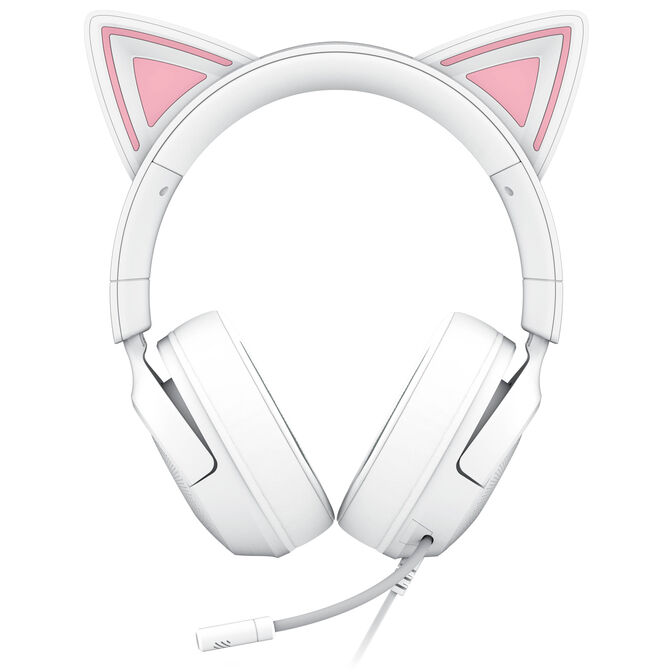 Headset Razer Kraken Kitty V3 X Wireless/Bluetooth Branco image number 3