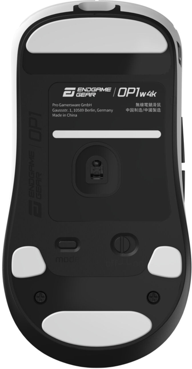 Rato Gaming Endgame Gear OP1w 4k Wireless  - Branco image number 6