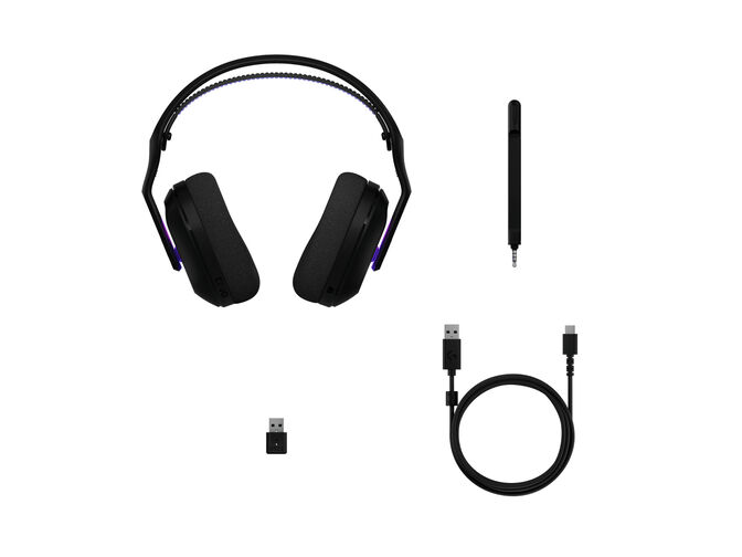 Headset Logitech G522 RGB Lightspeed Wireless Preto image number 5