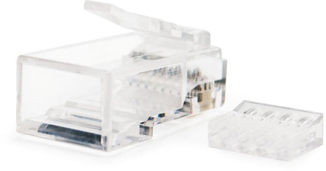 Ficha de Rede Nanocable RJ45 8 FIOS CAT.6 (Pack 10) image number 1