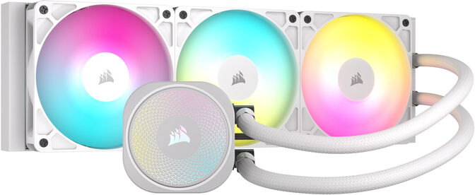 Water Cooler CPU Corsair NAUTILUS ARGB 360mm Branco image number 0