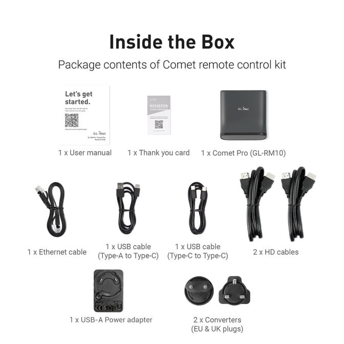 KVM Acesso Remoto GL.iNet GL-RM10 Comet Pro Wi-Fi image number 11