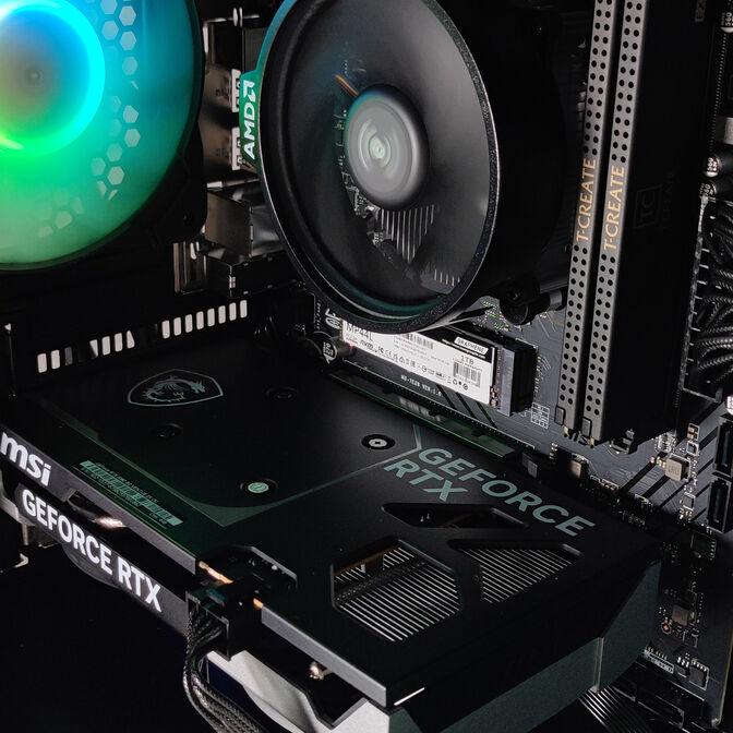 Computador AURA Gamer-PC Ryzen 5 7500F 32GB DDR5 1TB RTX 5060 WiFi W11 image number 5