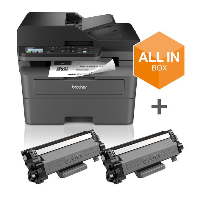 Impressora Multifun&ccedil;&otilde;es a Laser Brother MFC-L2827DWXL WiFi image number 0