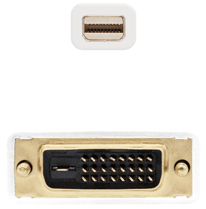 Cabo Conversor Nanocable Mini DisplayPort/M > DVI/M 5 M Branco image number 2