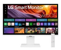 Monitor Smart LG  31.5" 32U850SA-W IPS 4K 60Hz 5ms c/ webOS - Branco